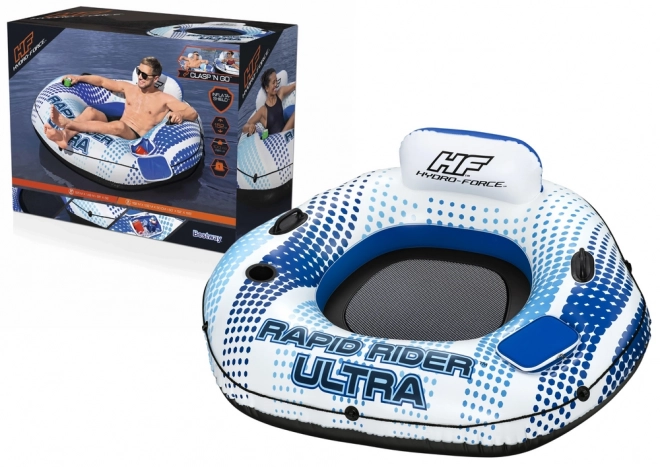 Dmuchany pływający fotel BESTWAY HYDRO-FORCE RAPID RIDER ULTRA 165 × 148 cm