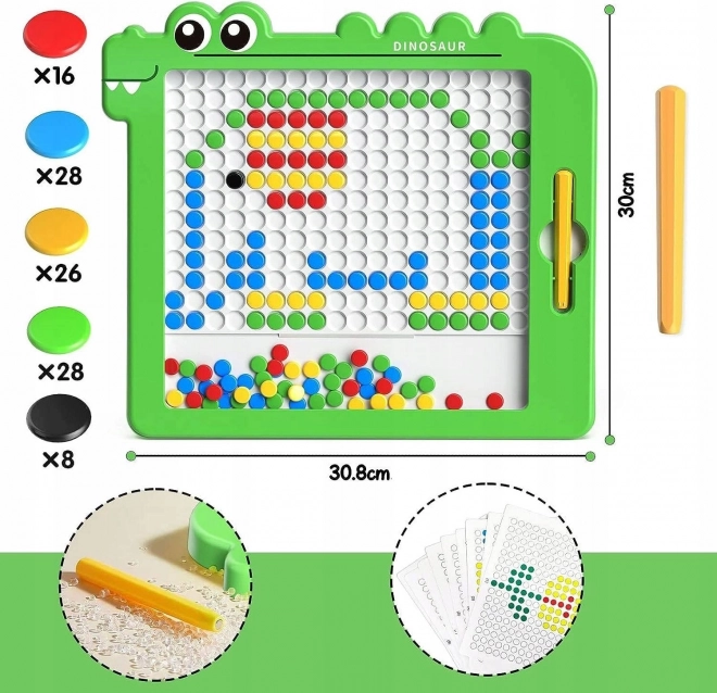 Magnetyczna tablica dla dzieci MagPad Dinozaur od WOOPIE