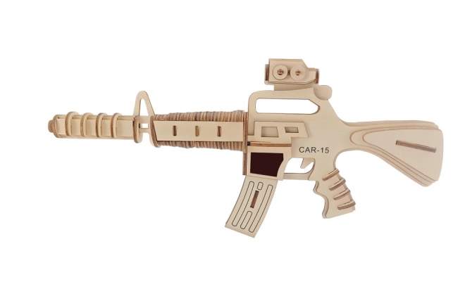 Drewniane 3D puzzle Karabin