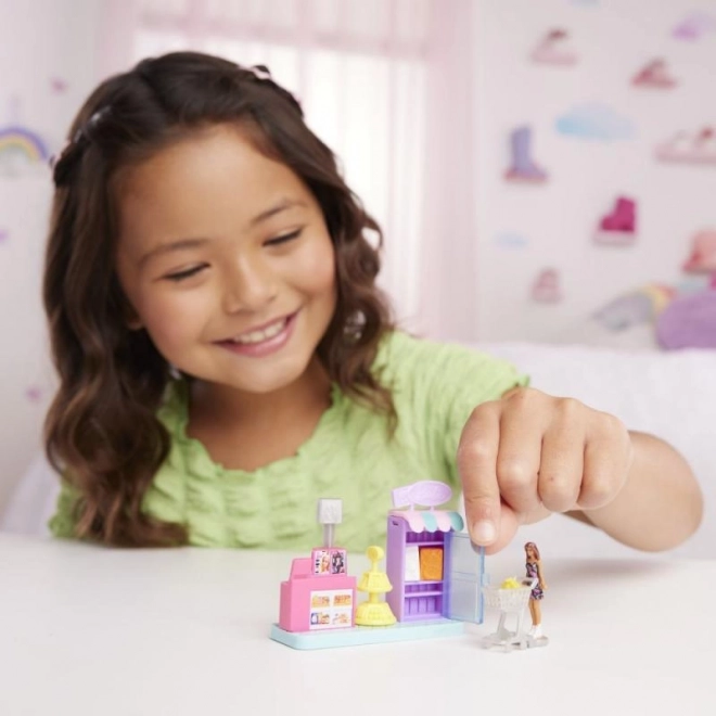 Zestaw Supermarketu Barbie Mini Barbieland