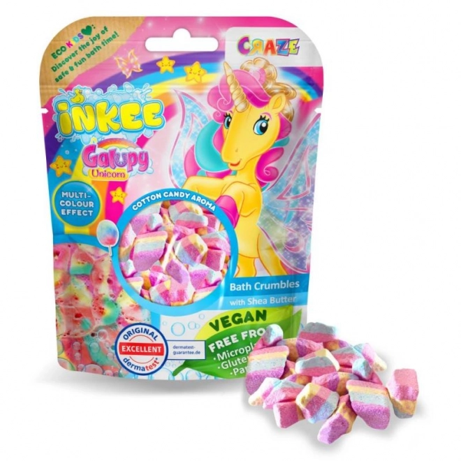 Inkee Galupy Unicorn kąpielowe okruchy