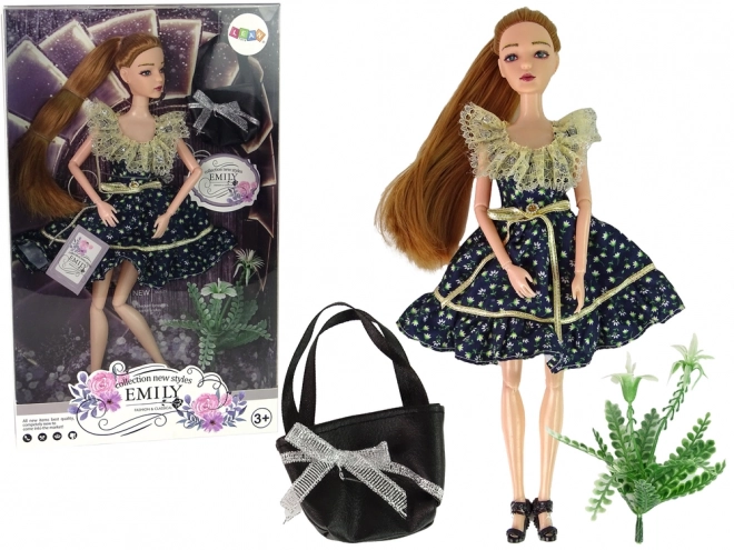 Emily Doll Pokaz Mody Kwiatowa Torebka