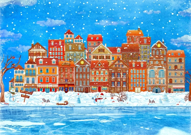 Puzzle Gotowi na Święta 1000 elementów ENJOY
