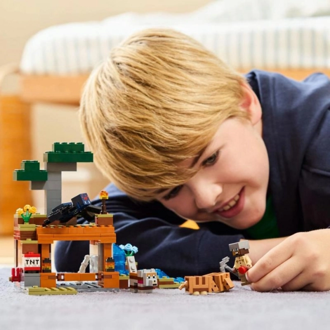 Lego Minecraft Ekspedycja do opancerzonej kopalni