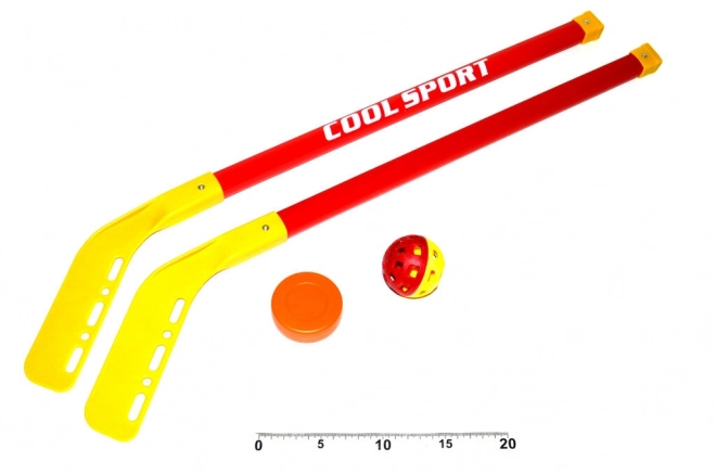 Zestaw hokejowy i unihokejowy dla dzieci - 75 cm