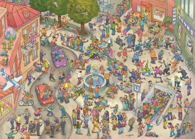 Heye puzzle Zombiaki w ruchu 1000 elementów