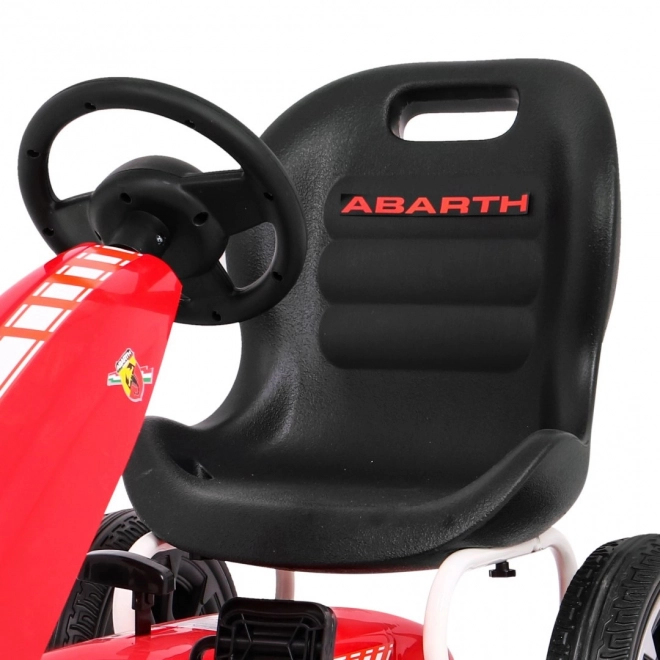 Gokart licencjonowany ABARTH czerwony