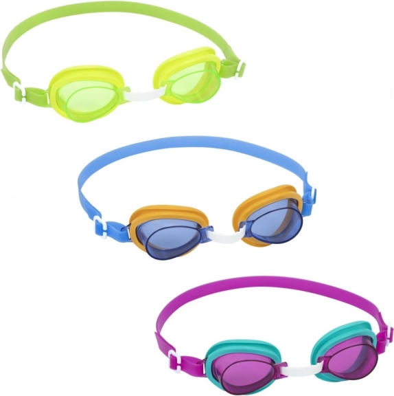 Okulary pływackie Aqua Burst dla dzieci - 3 opakowania