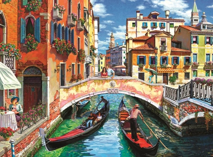 Puzzle RAVENSBURGER Wenecja XXL 100 elementów