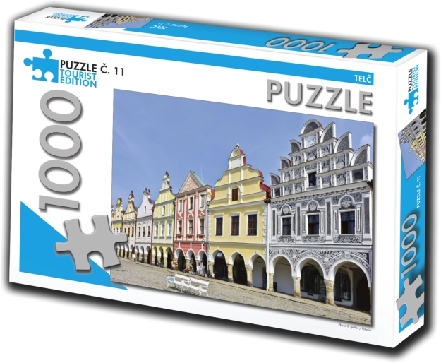 Puzzle Telč – edycja turystyczna, 1000 elementów