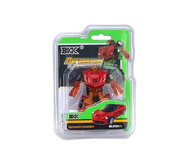 Mechaniczny Transbot transformująca zabawka