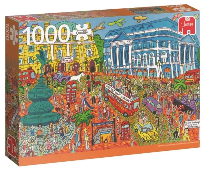 Puzzle Piccadilly Circus Londyn 1000 kawałków