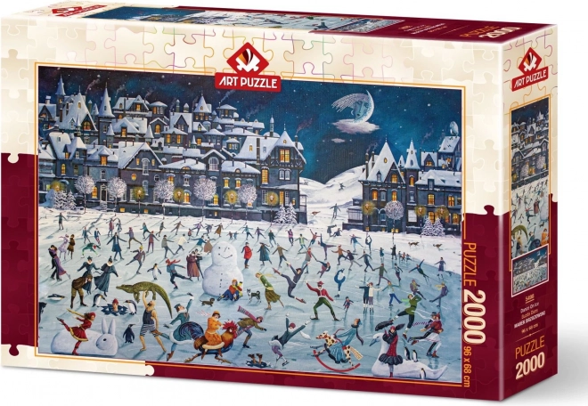 Puzzle Taniec na lodzie 2000 elementów