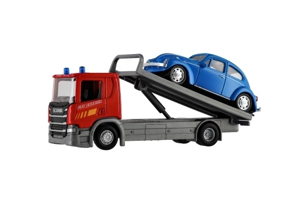 Welly Scania P320 pojazd holowniczy i samochód