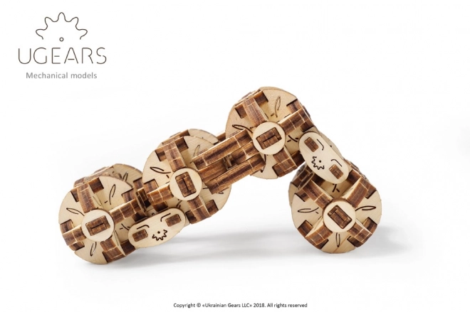 Ugears 3D puzzle - Elastyczny sześcian 144 części
