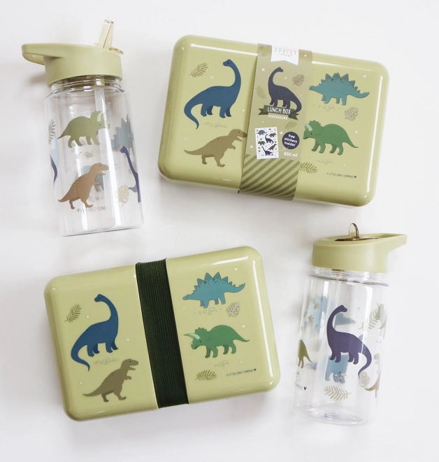 A Little Lovely Company Butelka na napoje – Dinozaur