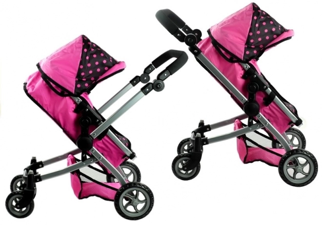Wózek dla lalek Alice 2 w 1 Bouncer, wózek 2 w 1