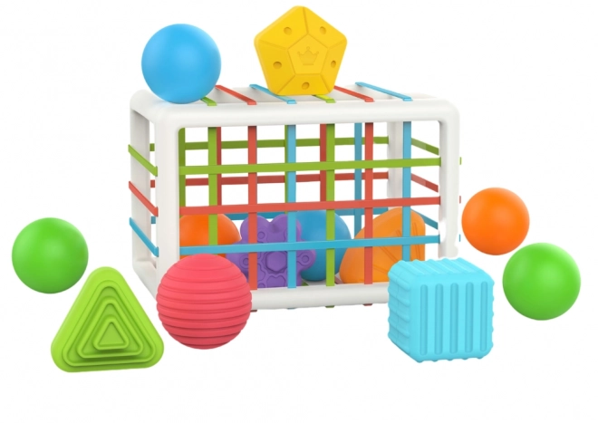 Elastyczna kostka Ball Sorter Figury dla dzieci