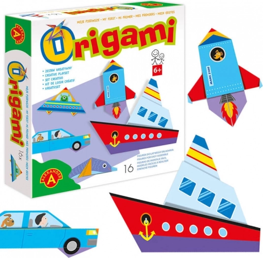 Alexander Moje pierwsze origami – łódeczki
