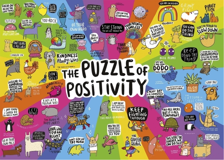 GIBSONS Puzzle pozytywnego myślenia 1000 elementów