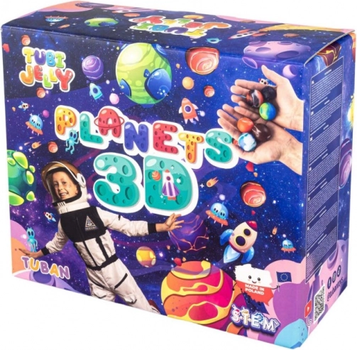 3D Twórczy Zestaw Tubi Jelly Planety