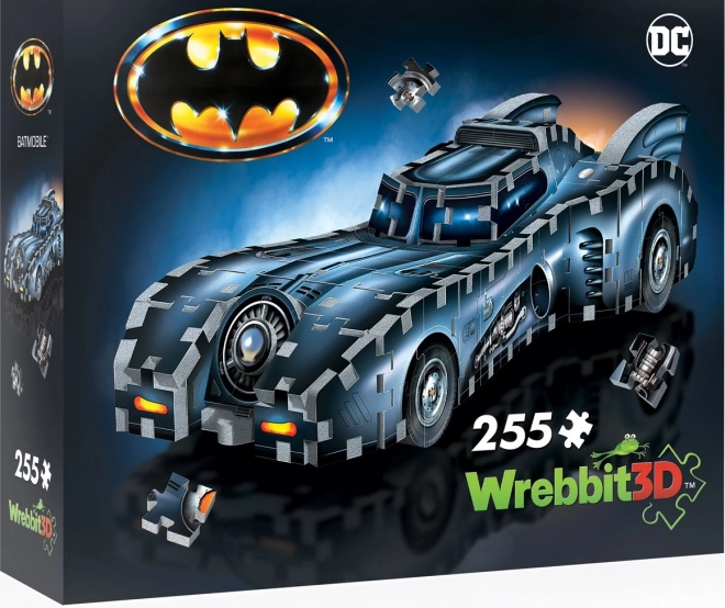 Wrebbit 3D Puzzle Batman: Batmobil 255 elementów