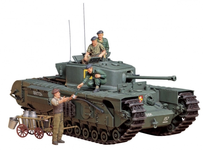 Brytyjski Churchill Mk.VII Czołg Piechoty