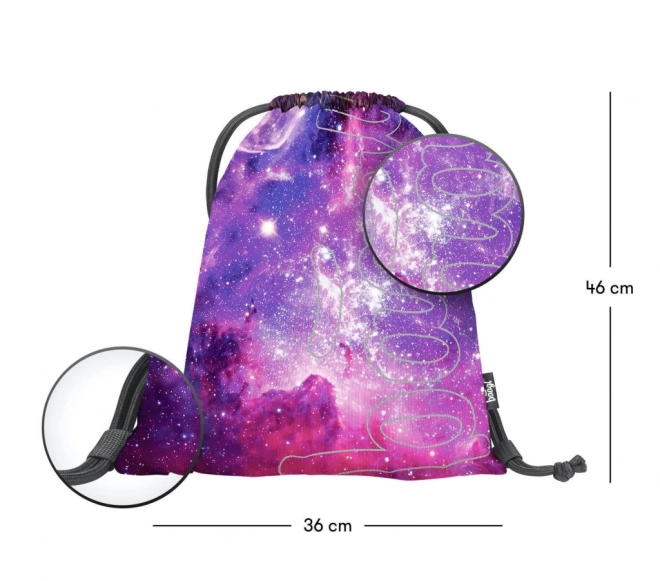 Worek BAAGL Skate Galaxy