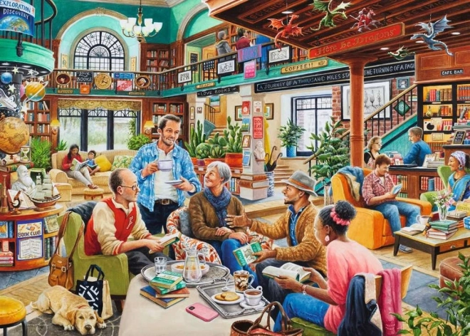 Puzzle Klub Książki Turn the Page 1000 elementów