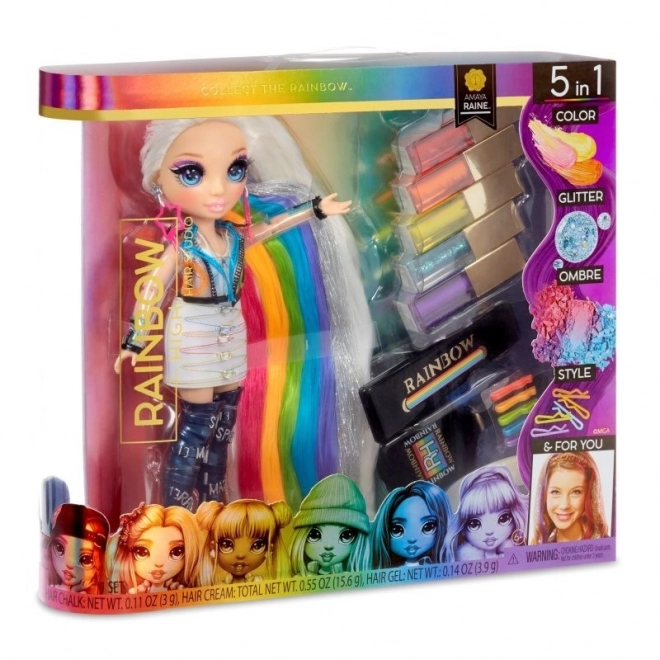 RAINBOW Studio Fryzur - Lalka