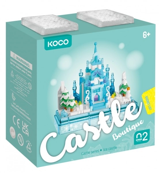 Mini zestaw konstrukcyjny KOCO Zimowy zamek