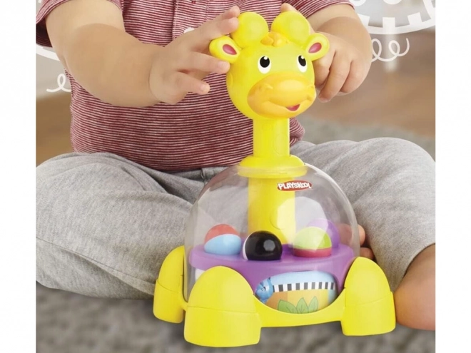 Żyrafa zabawka z kulkami PlaySkool