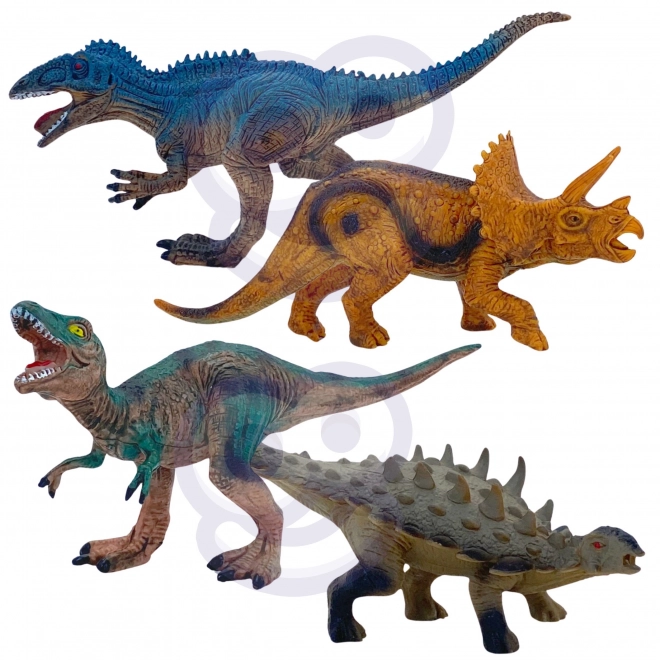 Zestaw dinozaurów XL z podkładem