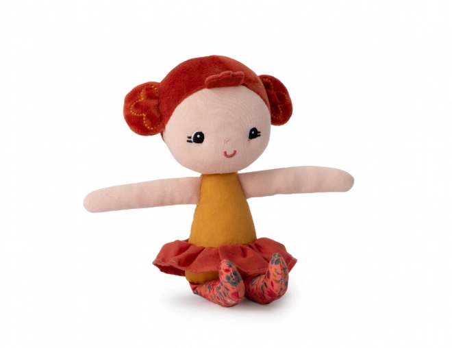 Torebka w kształcie kwiatu z lalką Adele od Lilliputiens