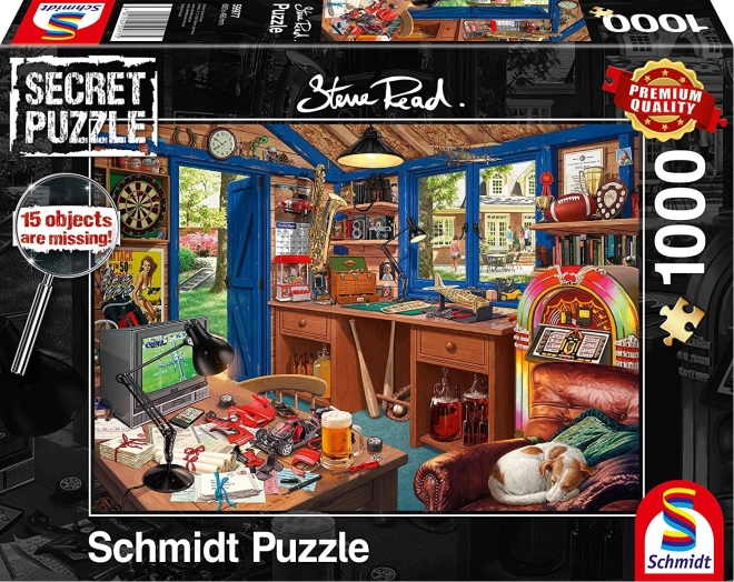 Puzzle Tata w warsztacie Secret kolekcja 1000 elementów