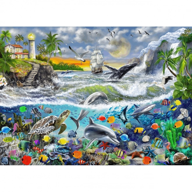 Puzzle Wyspa Zatoka od Brain Tree 1000 elementów