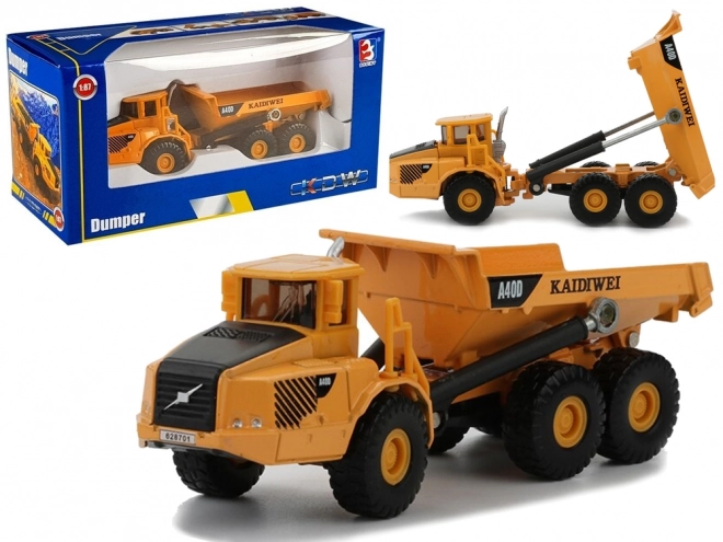 Metalowa wywrotka 1:87 z ruchomymi częściami