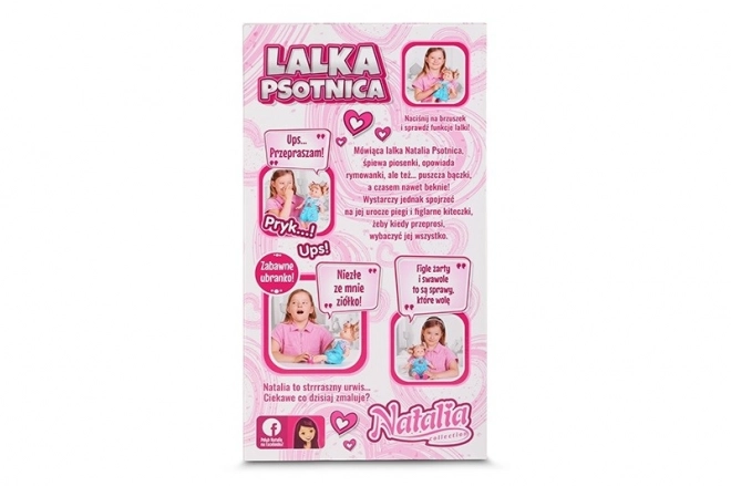 Lalka Natalia Zlobidlo 36 cm