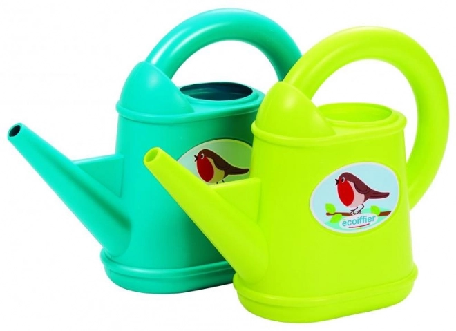 Mała konewka motyw ptaka 18 cm