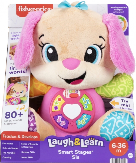 Mówiąca siostrzyczka pieska Fisher-Price Smart Stages