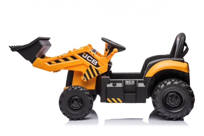 Dziecięca jazda na wózku JCB Traktor z koparką