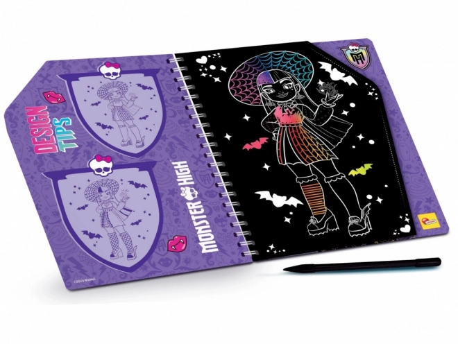 Scratchbook Scratch odkrywa Monster High