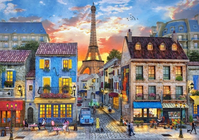 Puzzle Paryskie ulice 500 elementów Castorland