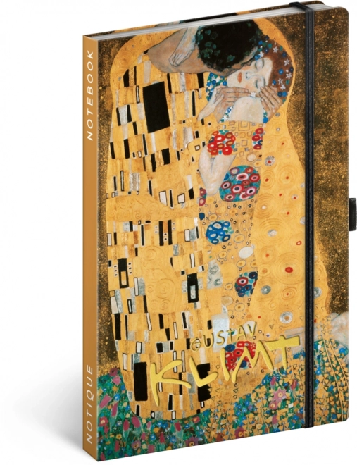 NOTIQUE Notes Gustav Klimt, w linię, 13 x 21 cm