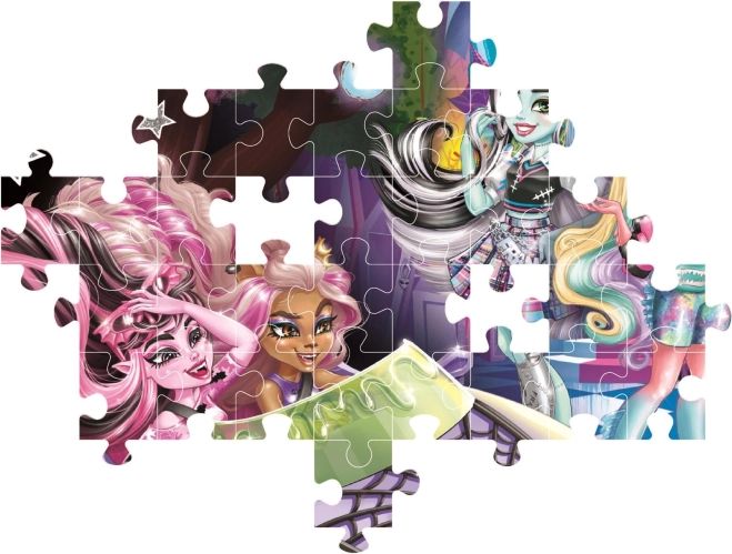 Żywe kolory i popularny motyw MONSTER HIGH