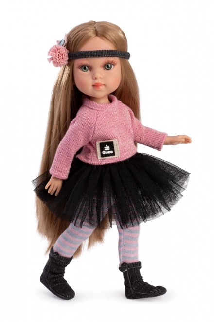 Guca 982 PENELOPE - realistyczna lalka z całkowicie winylowym ciałem - 34 cm