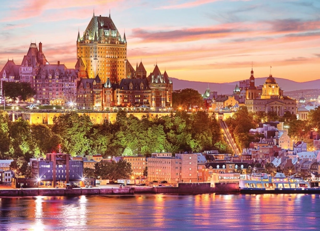 Puzzle Stare Quebec, Kanada 1000 elementów Eurographics