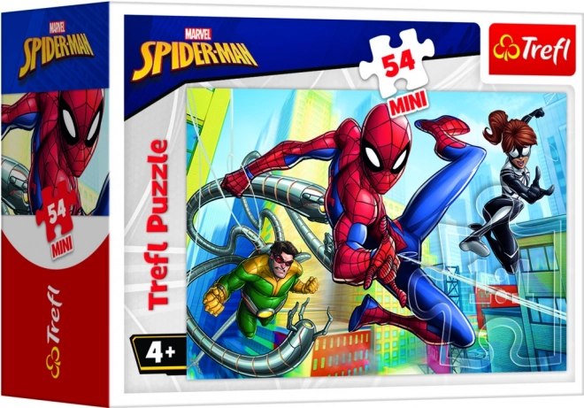 Minipuzzle Spiderman 54 elementów