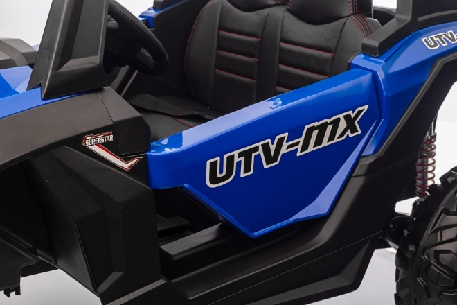 Dziecięcy elektryczny buggy UTV-MX niebieski