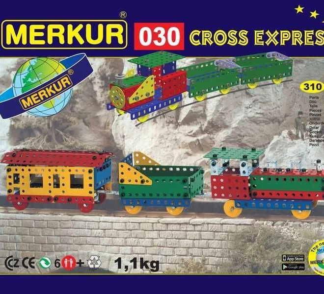 Zestaw konstrukcyjny Merkur Cross Expres 10 modeli